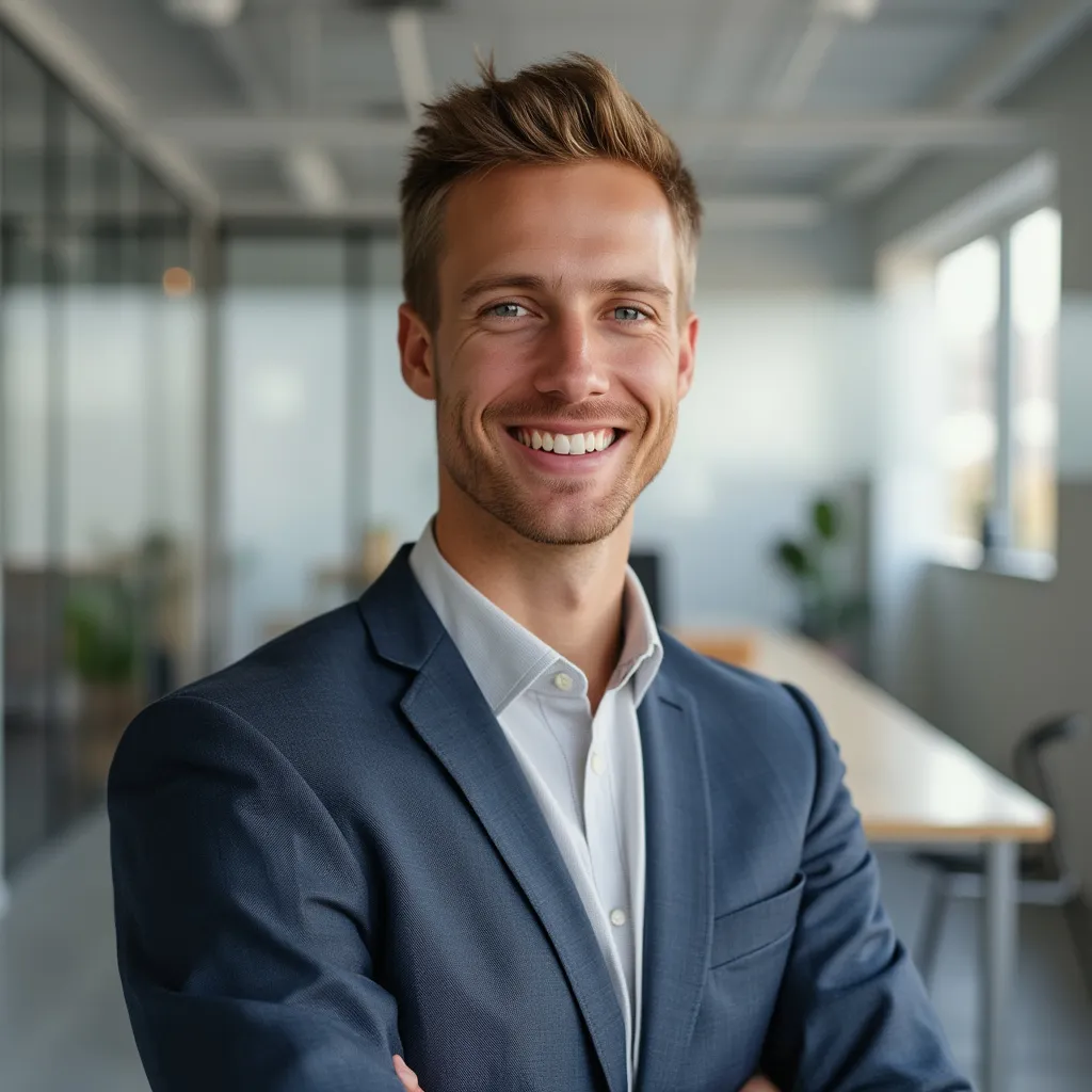 Retrato de consultora de operaciones